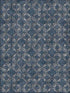 Velvet Mini fabric in metallic blue color - pattern number CS35619 - by Patton Norwall in the Classic Silks 2 collection