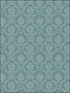 Mini Damask wallpaper in teal beige color - pattern number SL27570 - by Patton Norwall in the Classic Silks 2 collection