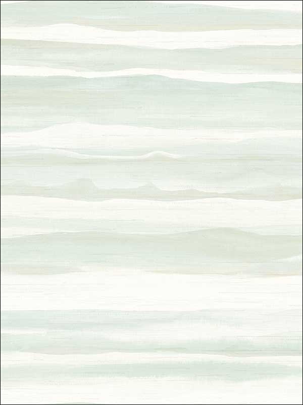 Kentmere Waves fabric in teal and off white color - pattern number LG90206 - by Seabrook in the Lugano collection