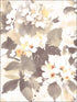 Chambon fabric in charcoal tan and orange color - pattern number LG90314 - by Seabrook in the Lugano collection