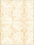 Chambon Ogee fabric in pumpkin and off white color - pattern number LG90407 - by Seabrook in the Lugano collection