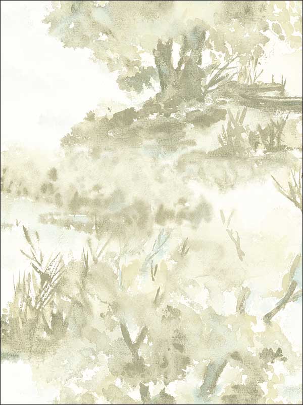 Attersee fabric in greige and tan color - pattern number LG90605 - by Seabrook in the Lugano collection