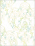Roxen Damask wallpaper in turquoise off white and mint color - pattern number LG90702 - by Seabrook in the Lugano collection