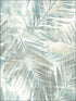Kentmere wallpaper in teal and off white color - pattern number LG90902 - by Seabrook in the Lugano collection