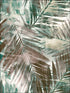Kentmere wallpaper in teal and seaweed color - pattern number LG90906 - by Seabrook in the Lugano collection