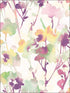 Faravel fabric in purple mint and orange color - pattern number LG91409 - by Seabrook in the Lugano collection