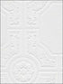 Architectural Panels Paintable fabric in white color - pattern number 48929 - by Patton Norwall in the Architectural Inspirations collection