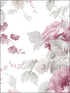 La Rosa wallpaper in pink grey color - pattern number RG35722 - by Patton Norwall in the Rose Garden 2 collection