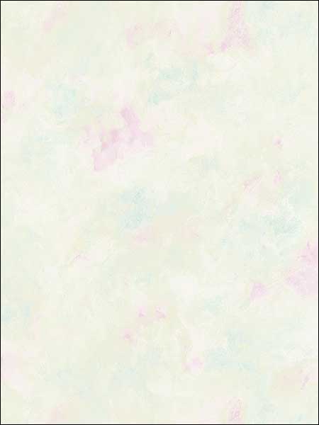 Textured Leaves wallpaper in green pink color - pattern number RG35748 - by Patton Norwall in the Rose Garden 2 collection