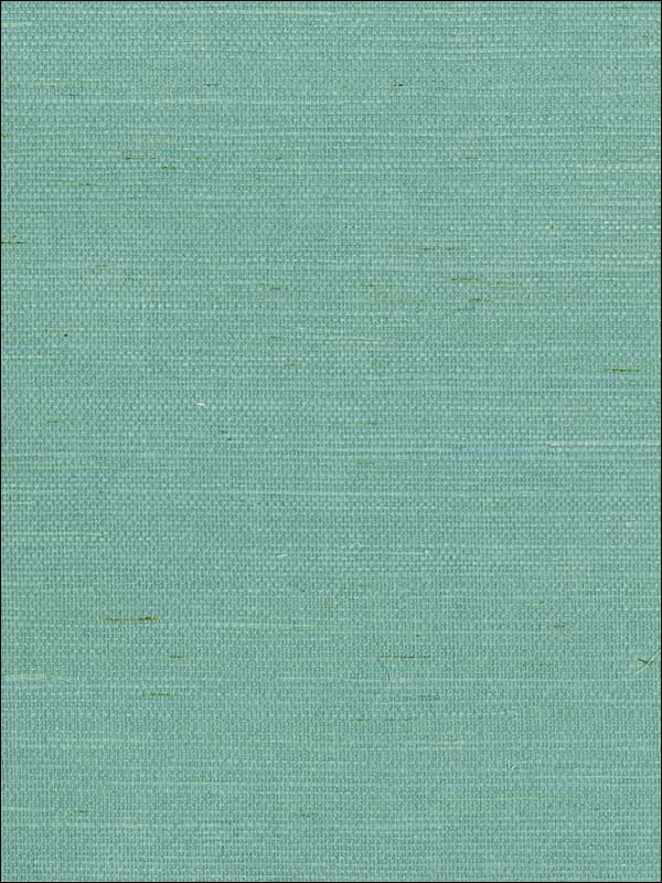 Imperial wallpaper in teal color - pattern number GR1022 - by Ronald Redding in the Grasscloth Resource Natural Wallpapers collection