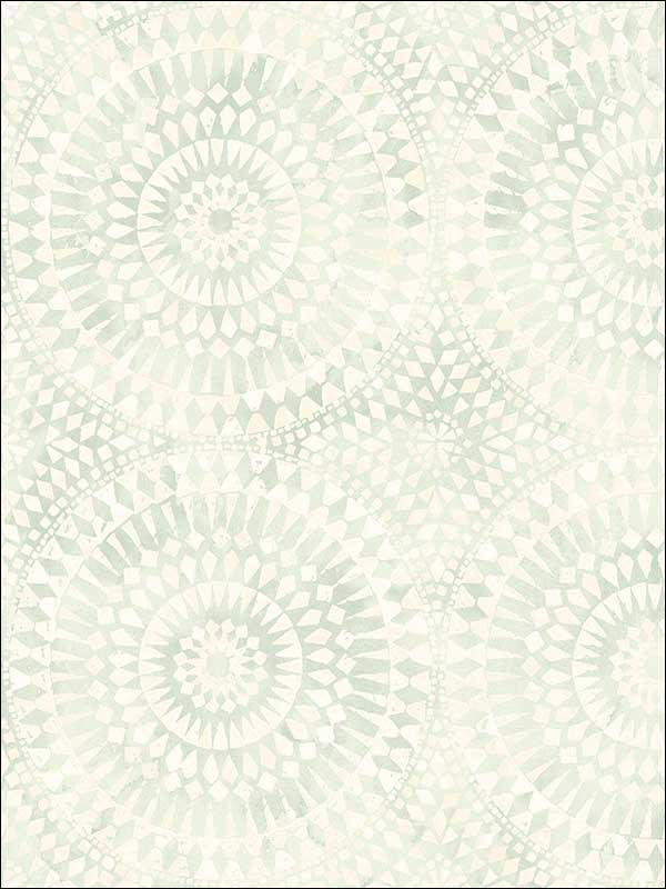 Glisten Circles fabric in 20204 color - pattern number MK20204 - by Seabrook in the Metallika collection