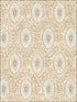 Palladium Medallion wallpaper in 20706 color - pattern number MK20706 - by Seabrook in the Metallika collection