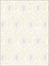 Palladium Medallion wallpaper in 20708 color - pattern number MK20708 - by Seabrook in the Metallika collection