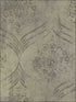Brilliant Ogee wallpaper in 21206 color - pattern number MK21206 - by Seabrook in the Metallika collection