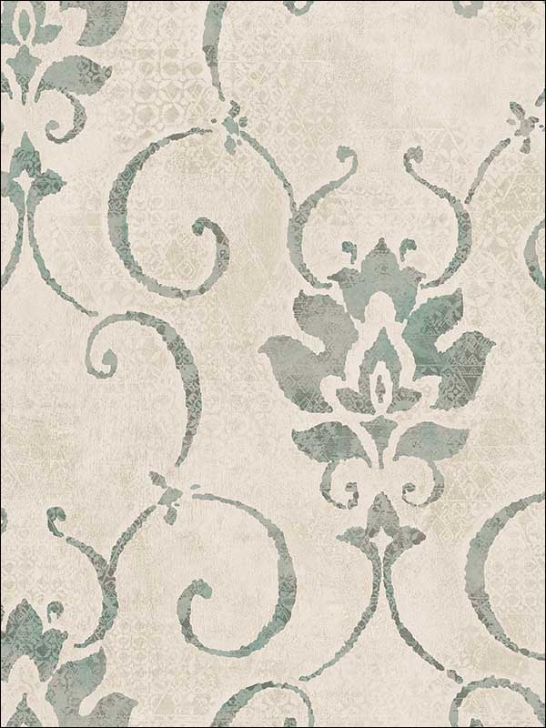 Brilliant wallpaper in 21504 color - pattern number MK21504 - by Seabrook in the Metallika collection