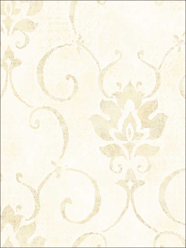 Brilliant wallpaper in 21505 color - pattern number MK21505 - by Seabrook in the Metallika collection