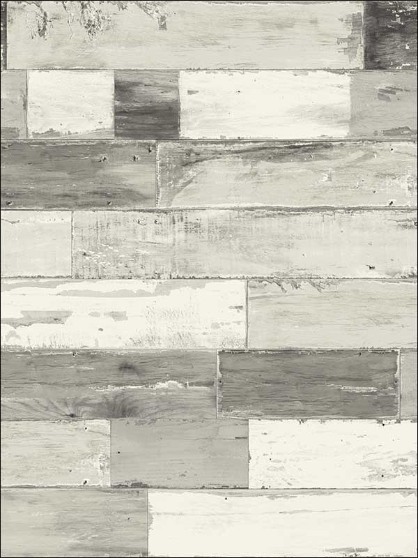 Reclaimed Planks wallpaper in 50400 color - pattern number IR50400 - by Pelican Prints in the Structure collection
