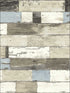 Reclaimed Planks wallpaper in 50408 color - pattern number IR50408 - by Pelican Prints in the Structure collection