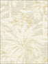 Dream Of Palm Trees Texture fabric in beige color - pattern number PS40003 - by Kenneth James in the Palm Springs collection