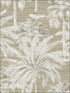 Dream Of Palm Trees Texture fabric in brown color - pattern number PS40007 - by Kenneth James in the Palm Springs collection