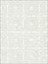 Twist Medallion fabric in pewter color - pattern number PS40810 - by Kenneth James in the Palm Springs collection