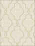 Geometric Jute Quatrefoil wallpaper in taupe color - pattern number PS41705 - by Kenneth James in the Palm Springs collection