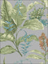Kauai Damask wallpaper in grey color - pattern number PS41808 - by Kenneth James in the Palm Springs collection