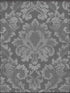 Stravinsky fabric in silver color - pattern number 108/4018.CS.0 - by Cole and Son in the Mariinsky Damask Wallpapers collection