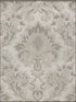 Stravinsky fabric in gilver color - pattern number 108/4019.CS.0 - by Cole and Son in the Mariinsky Damask Wallpapers collection