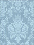 Giselle fabric in blue color - pattern number 108/5026.CS.0 - by Cole and Son in the Mariinsky Damask Wallpapers collection