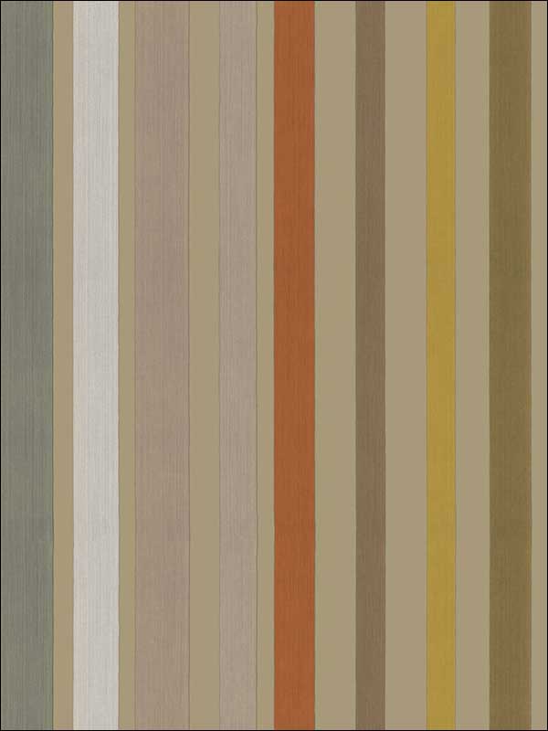 Carousel Stripe wallpaper in linen color - pattern number 108/6030.CS.0 - by Cole and Son in the Mariinsky Damask Wallpapers collection