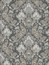 Pushkin wallpaper in charcoal color - pattern number 108/8043.CS.0 - by Cole and Son in the Mariinsky Damask Wallpapers collection