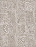 Bellini wallpaper in stone and gilver color - pattern number 108/9048.CS.0 - by Cole and Son in the Mariinsky Damask Wallpapers collection