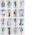 Couture Carousel Windows wallpaper in china blue pearl color - pattern number 175/2010M.CS.0 - by Cole and Son in the Harrods Couture Carousel X collection