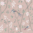Paradise Birds fabric in blush shimmer color - pattern number 1901 - by Schumacher in the Borastapeter collection