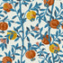 Granatapple wallpaper in persimmon color - pattern number 1960 - by Schumacher in the Borastapeter collection