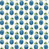 Prunus fabric in blue color - pattern number 1974 - by Schumacher in the Borastapeter collection