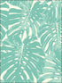 Jamaica fabric in teal and white color - pattern number TA20014 - by Seabrook in the Tortuga collection