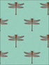 Catalina fabric in teal orange metallic silver and black color - pattern number TA20304 - by Seabrook in the Tortuga collection
