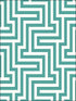 Martinique fabric in sea green and white color - pattern number TA20404 - by Seabrook in the Tortuga collection