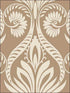 Bonaire wallpaper in metallic gold and off white color - pattern number TA21006 - by Seabrook in the Tortuga collection