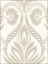 Bonaire wallpaper in metallic silver and white color - pattern number TA21008 - by Seabrook in the Tortuga collection
