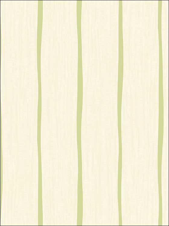 Aruba Stripe wallpaper in apple green and off white color - pattern number TA21204 - by Seabrook in the Tortuga collection