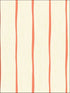 Aruba Stripe wallpaper in rust orange and off white color - pattern number TA21206 - by Seabrook in the Tortuga collection