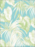 Dominica wallpaper in turquoise green and white color - pattern number TA21602 - by Seabrook in the Tortuga collection