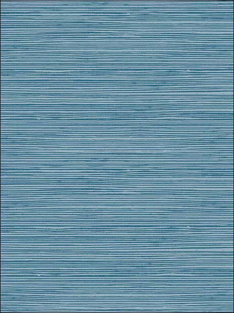Jamaica Grass wallpaper in prussian blue color - pattern number TA21702 - by Seabrook in the Tortuga collection