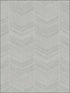 Textured Chevron fabric in gray color - pattern number OY30208 - by Paper and Ink in the White on White collection