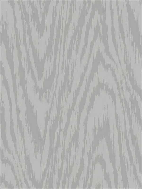 Shimmering Woodgrain fabric in ilver pewter color - pattern number OY31210 - by Paper and Ink in the White on White collection