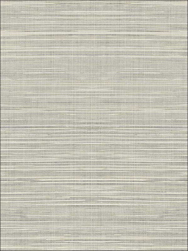 Grass Faux with Textile Strings wallpaper in gray color - pattern number OY33800 - by Paper and Ink in the White on White collection
