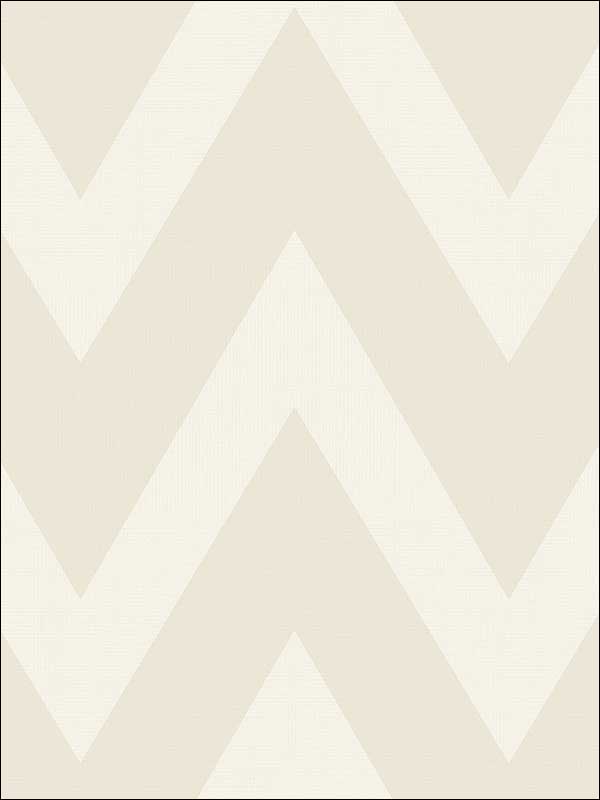 Chevron Screen Print on Paperweave wallpaper in cool neutral color - pattern number OY33905 - by Paper and Ink in the White on White collection